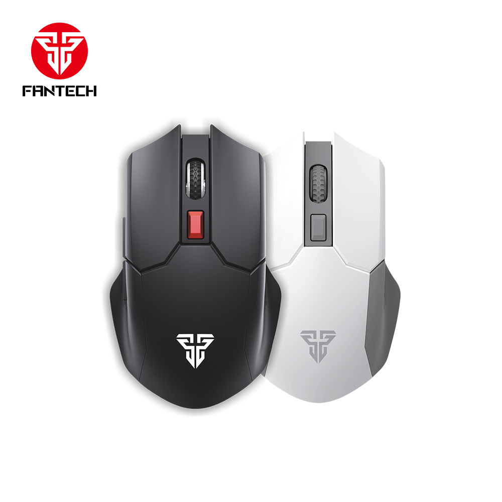 Fantech Cruiser WG11 wireless mouse, black and white. Fantech Cruiser WG11 wireless mouse, black and white.